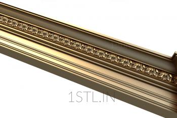 Cornice (KRN_0074) 3D model for CNC machine